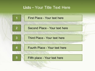 Cure Herb Image PowerPoint Template