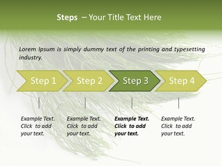 Cure Herb Image PowerPoint Template