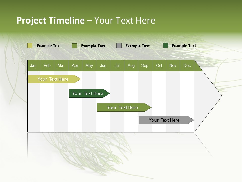 Cure Herb Image PowerPoint Template