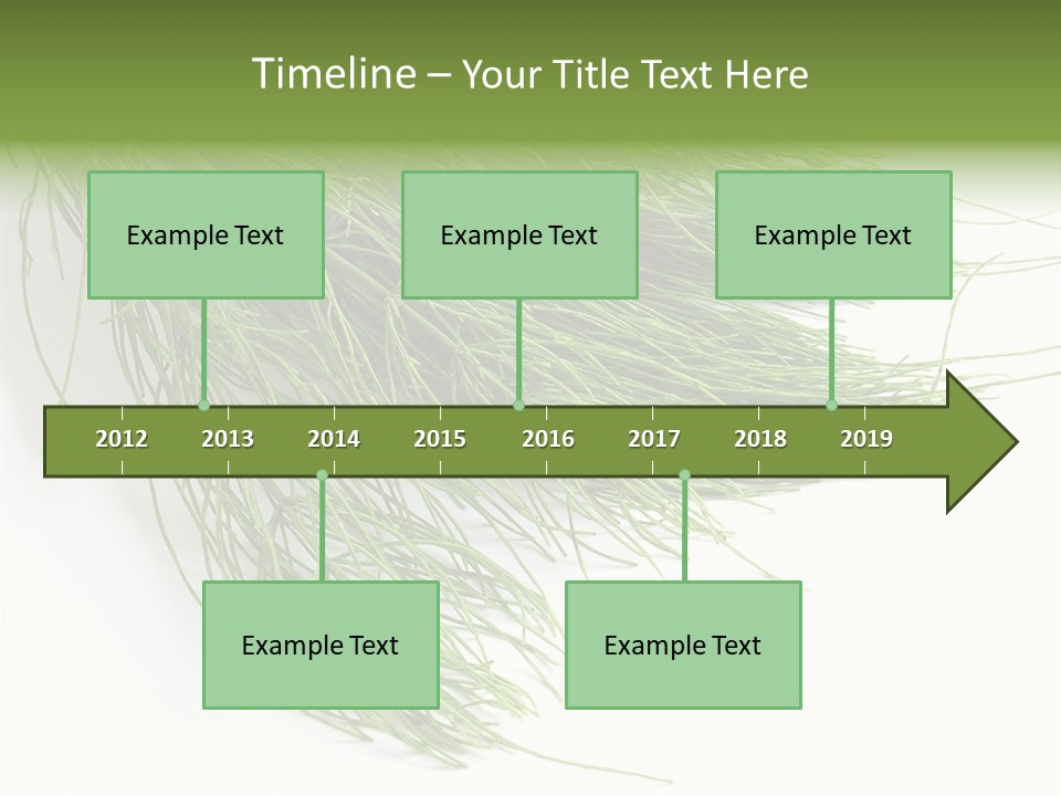 Cure Herb Image PowerPoint Template