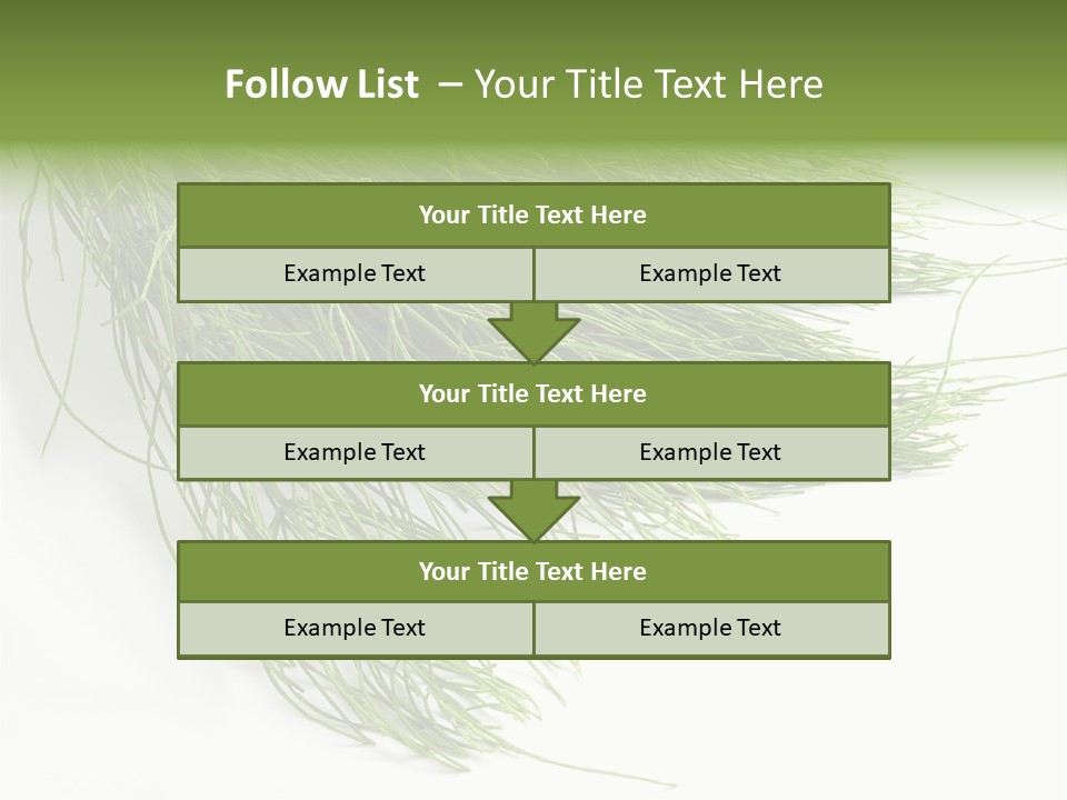Cure Herb Image PowerPoint Template