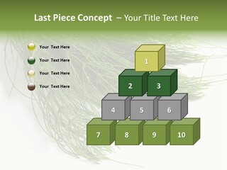 Cure Herb Image PowerPoint Template