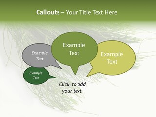 Cure Herb Image PowerPoint Template