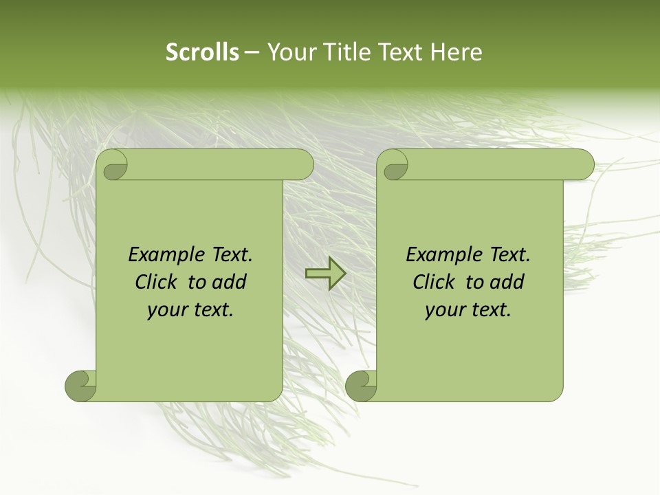 Cure Herb Image PowerPoint Template