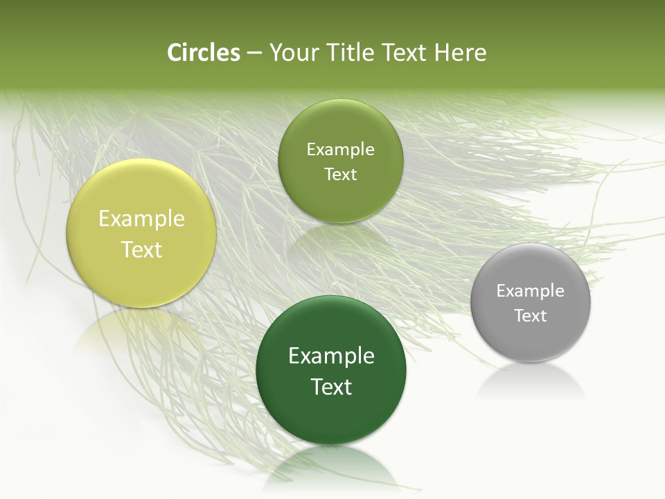 Cure Herb Image PowerPoint Template