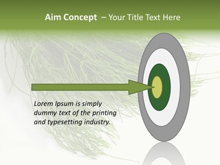 Cure Herb Image PowerPoint Template