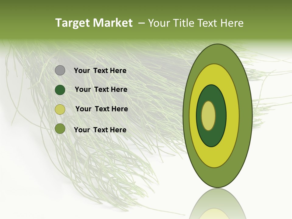 Cure Herb Image PowerPoint Template