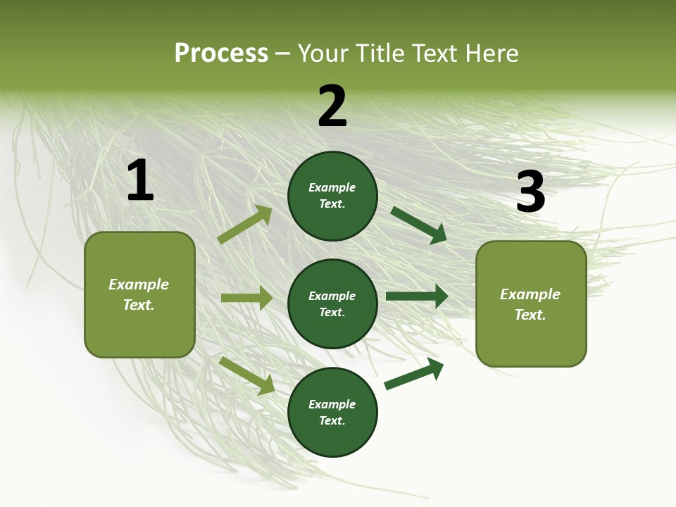Cure Herb Image PowerPoint Template