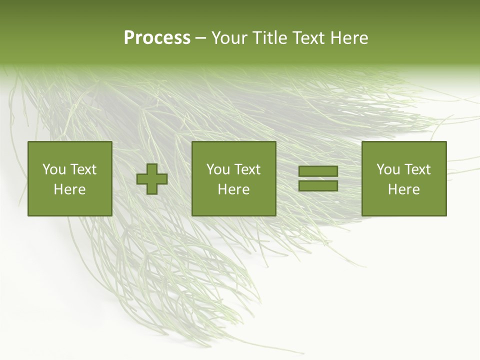 Cure Herb Image PowerPoint Template