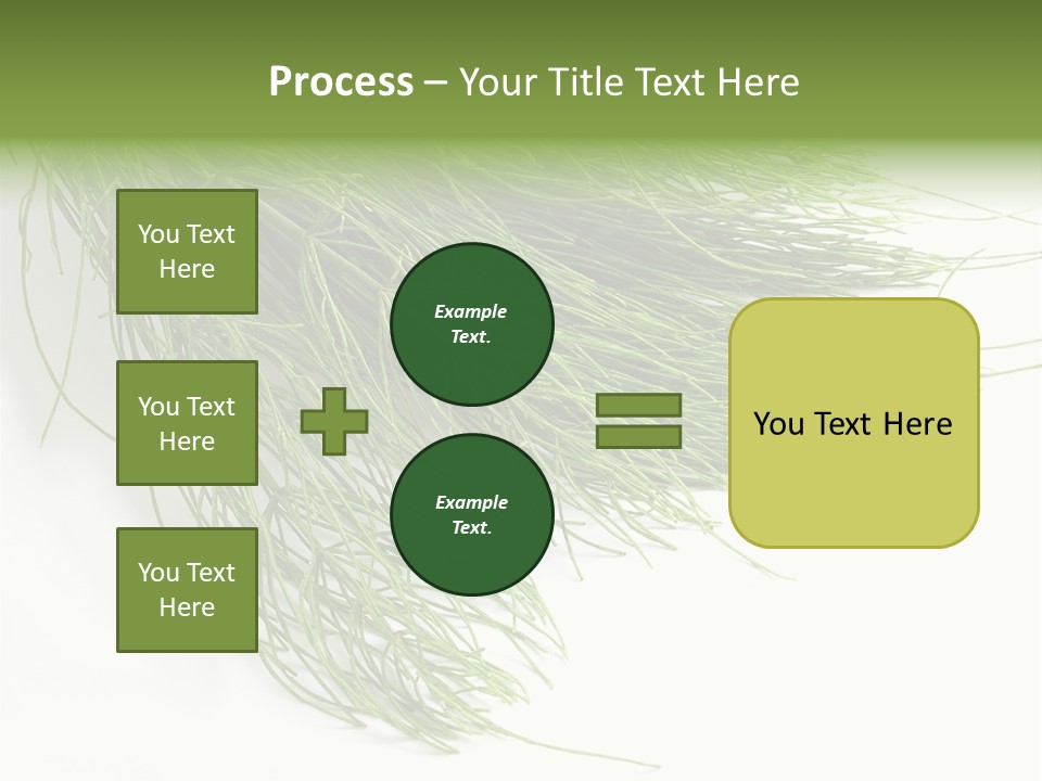 Cure Herb Image PowerPoint Template