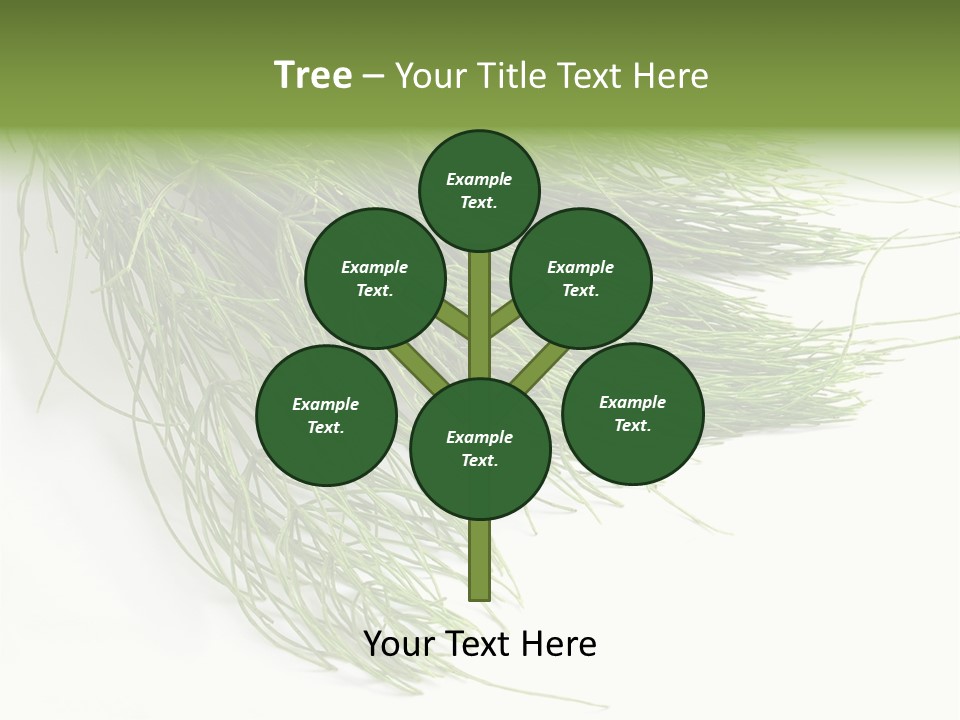 Cure Herb Image PowerPoint Template