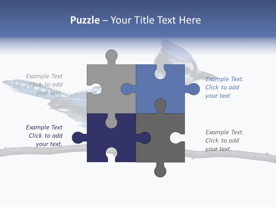 Wildlife Perch Bird PowerPoint Template