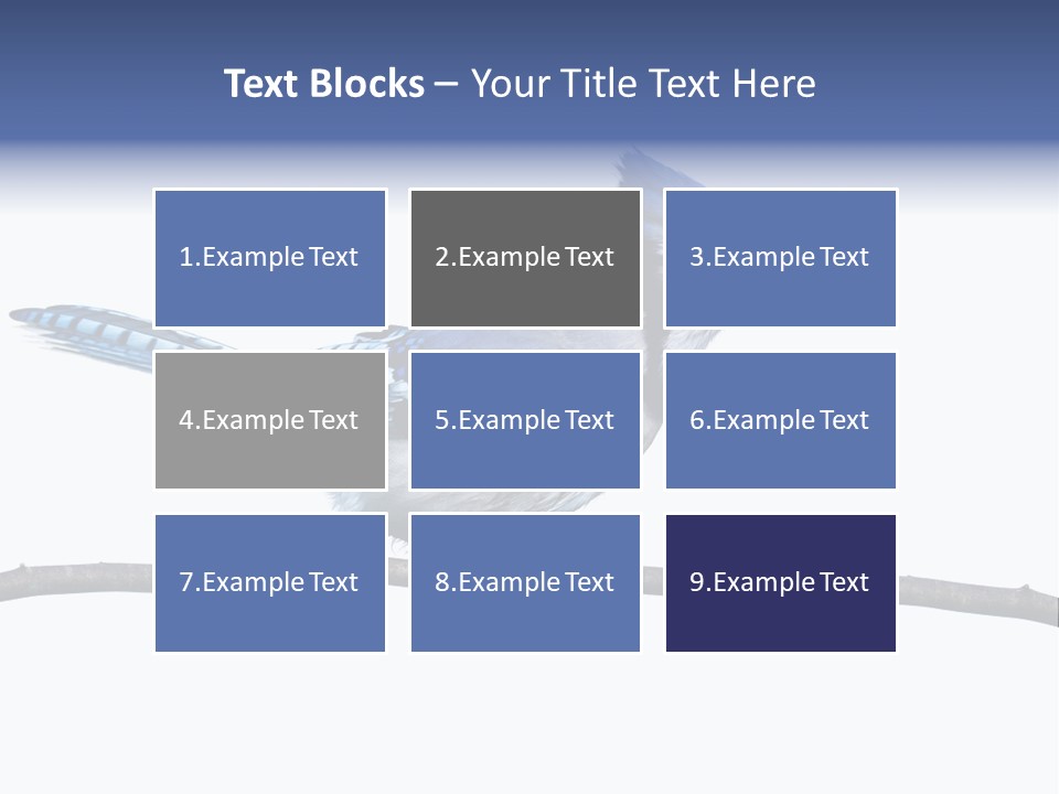 Wildlife Perch Bird PowerPoint Template