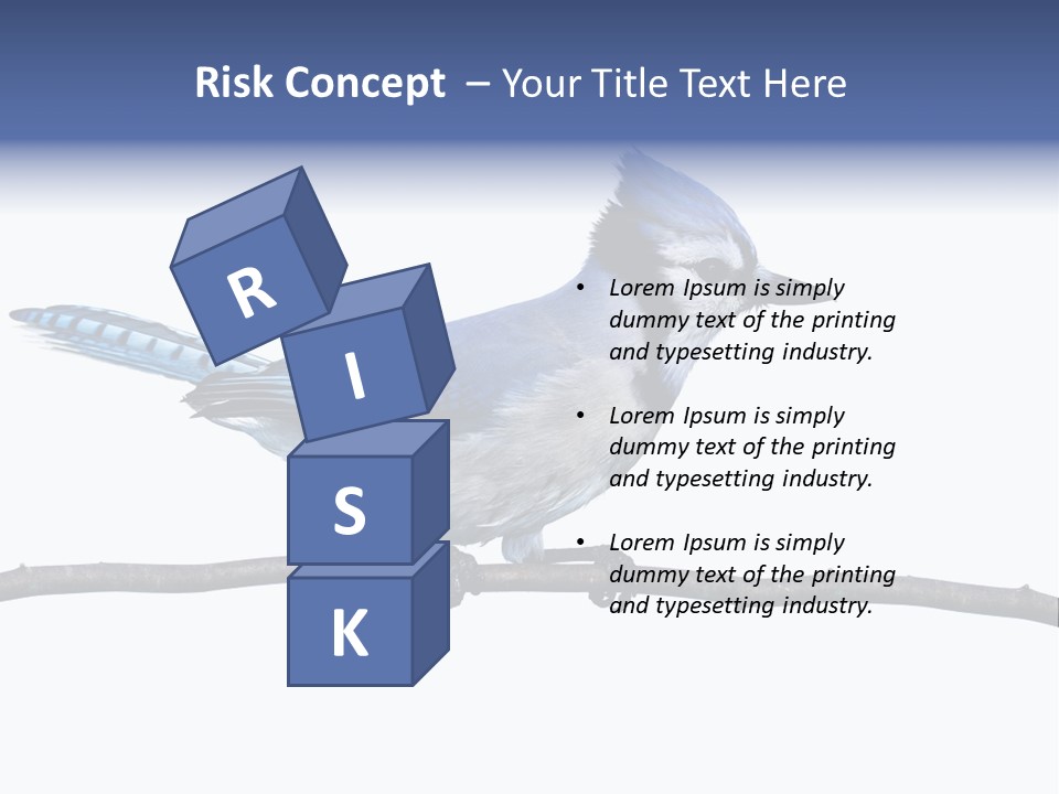 Wildlife Perch Bird PowerPoint Template