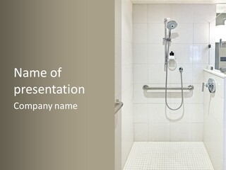 Restroom Wash Bathroom PowerPoint Template