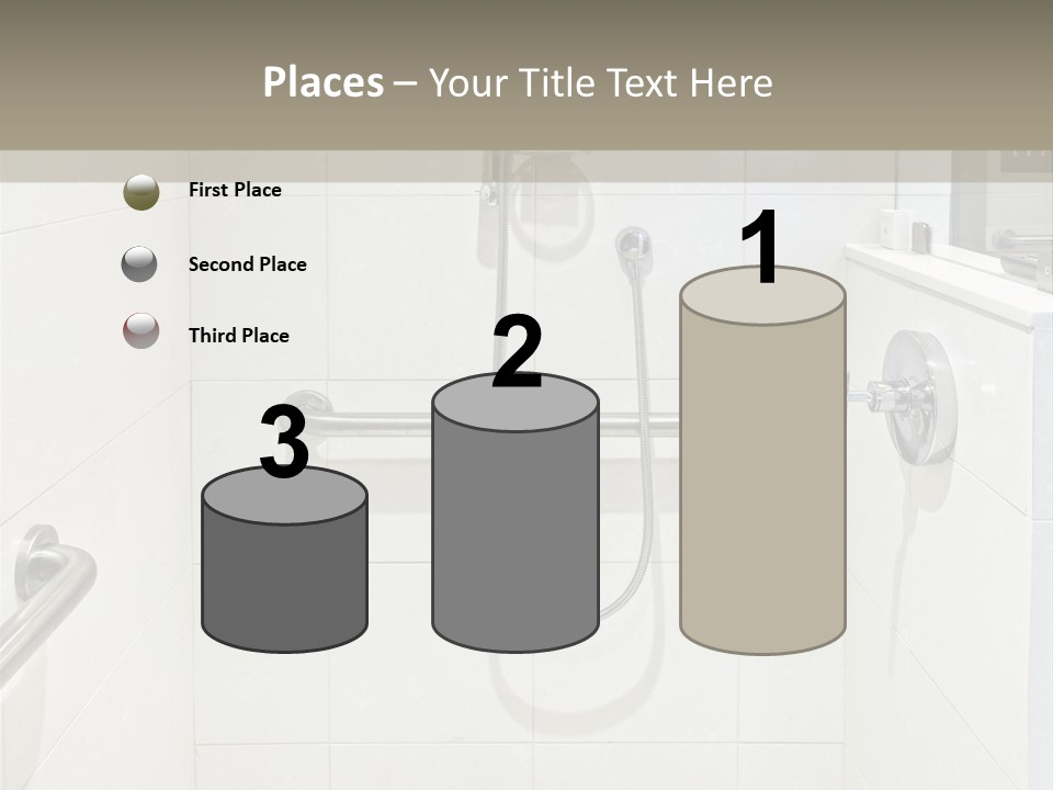 Restroom Wash Bathroom PowerPoint Template