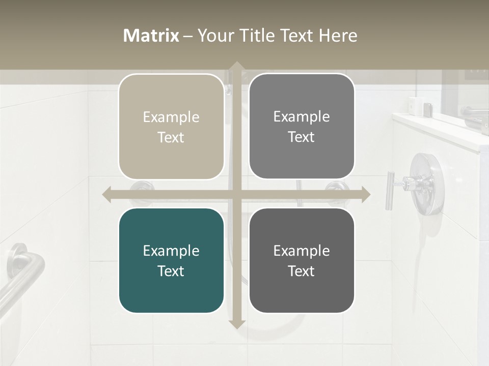 Restroom Wash Bathroom PowerPoint Template