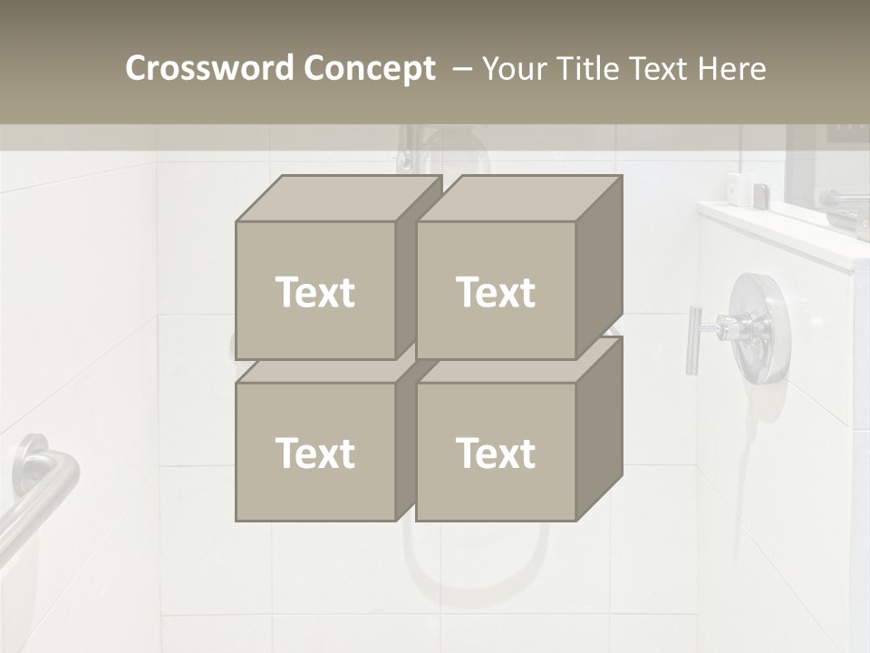 Restroom Wash Bathroom PowerPoint Template