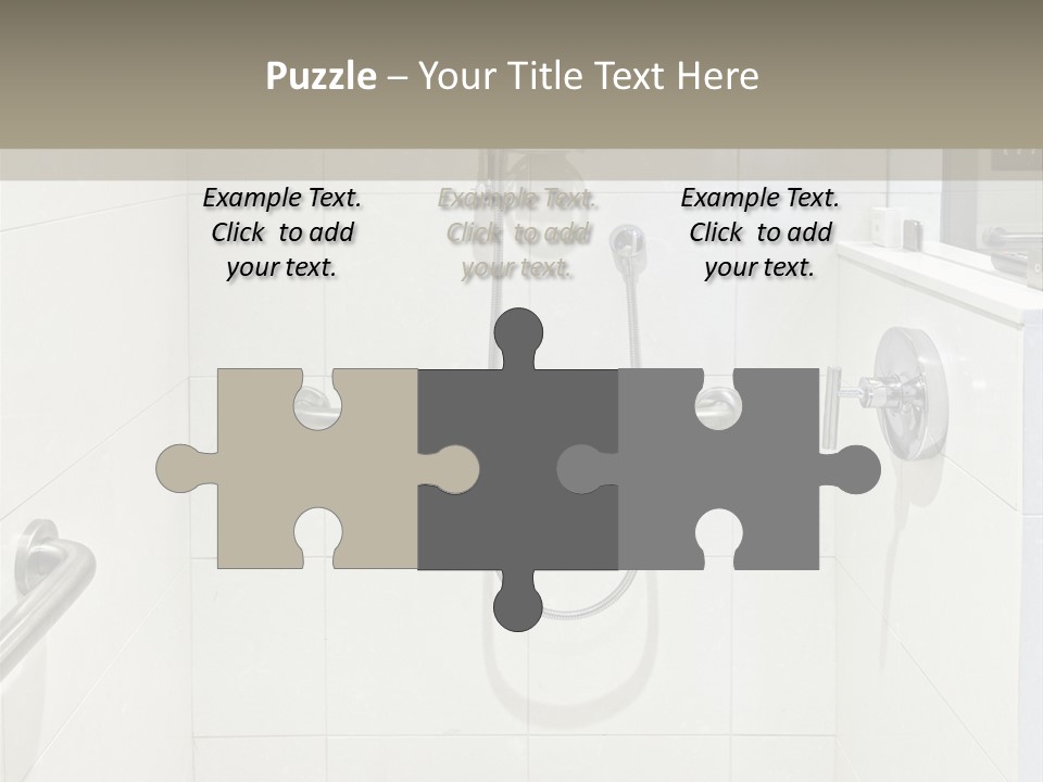 Restroom Wash Bathroom PowerPoint Template
