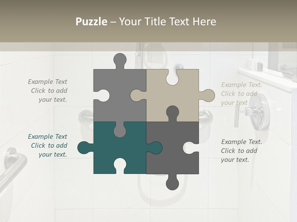 Restroom Wash Bathroom PowerPoint Template