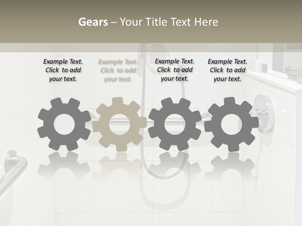 Restroom Wash Bathroom PowerPoint Template