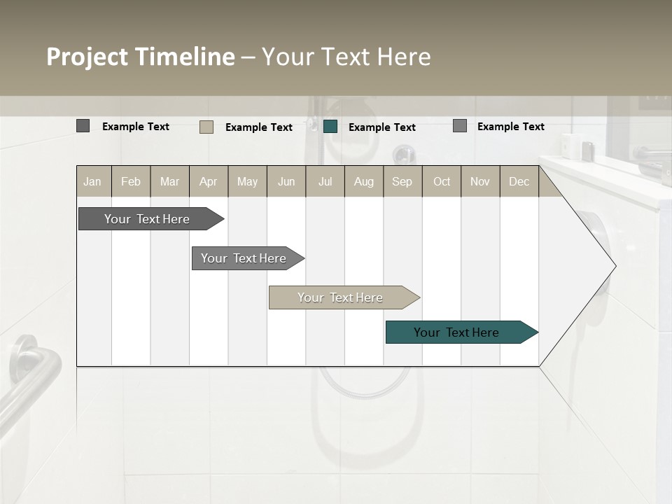 Restroom Wash Bathroom PowerPoint Template