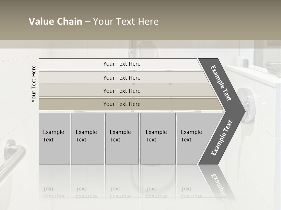Restroom Wash Bathroom PowerPoint Template