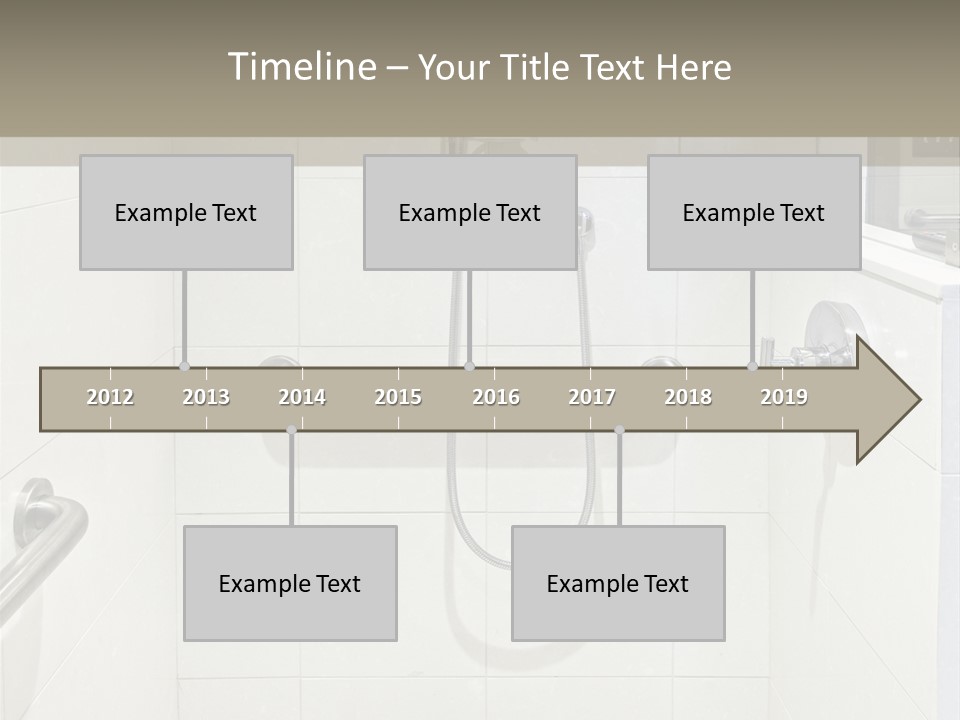 Restroom Wash Bathroom PowerPoint Template