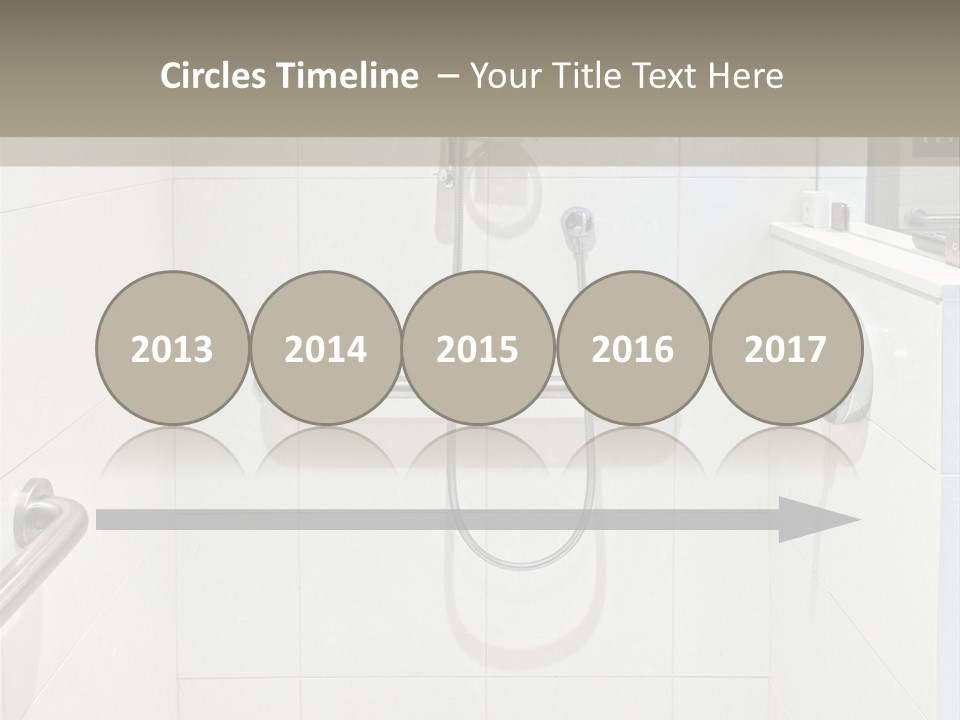 Restroom Wash Bathroom PowerPoint Template