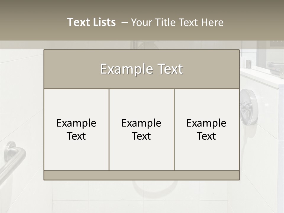 Restroom Wash Bathroom PowerPoint Template