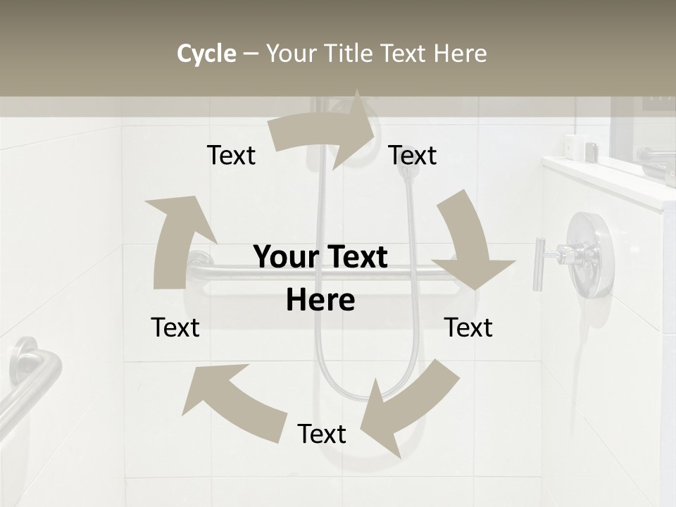 Restroom Wash Bathroom PowerPoint Template