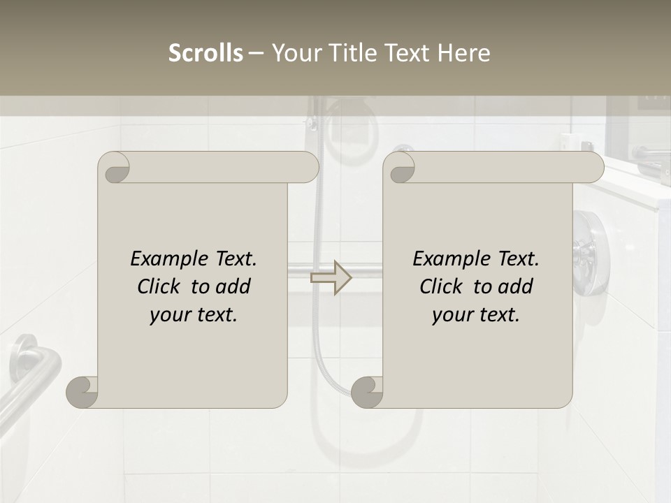 Restroom Wash Bathroom PowerPoint Template