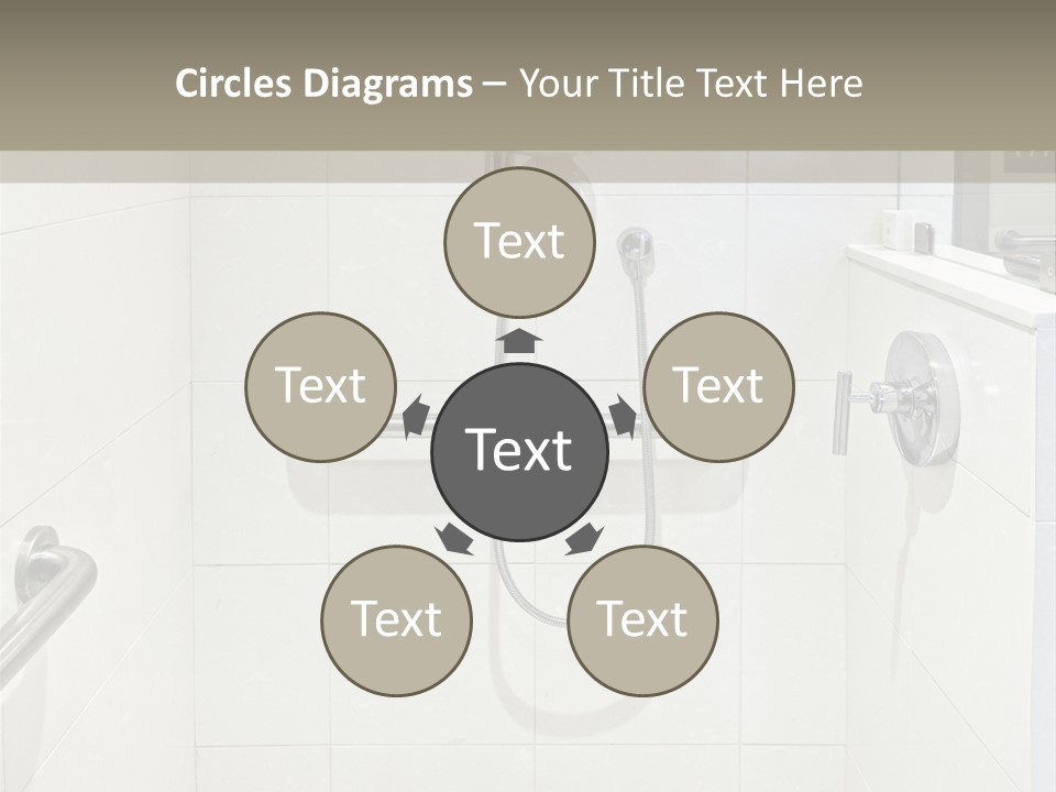 Restroom Wash Bathroom PowerPoint Template