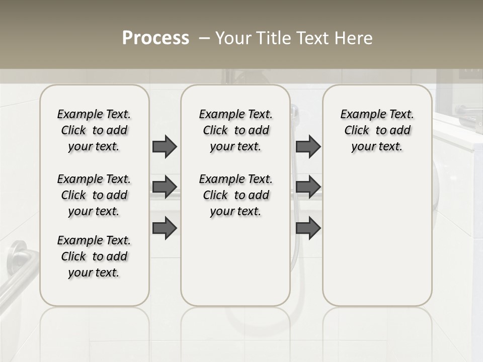 Restroom Wash Bathroom PowerPoint Template