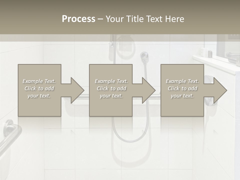 Restroom Wash Bathroom PowerPoint Template