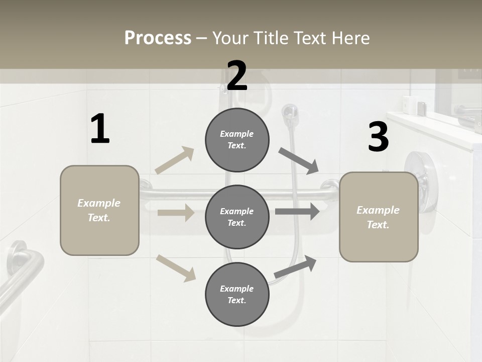 Restroom Wash Bathroom PowerPoint Template
