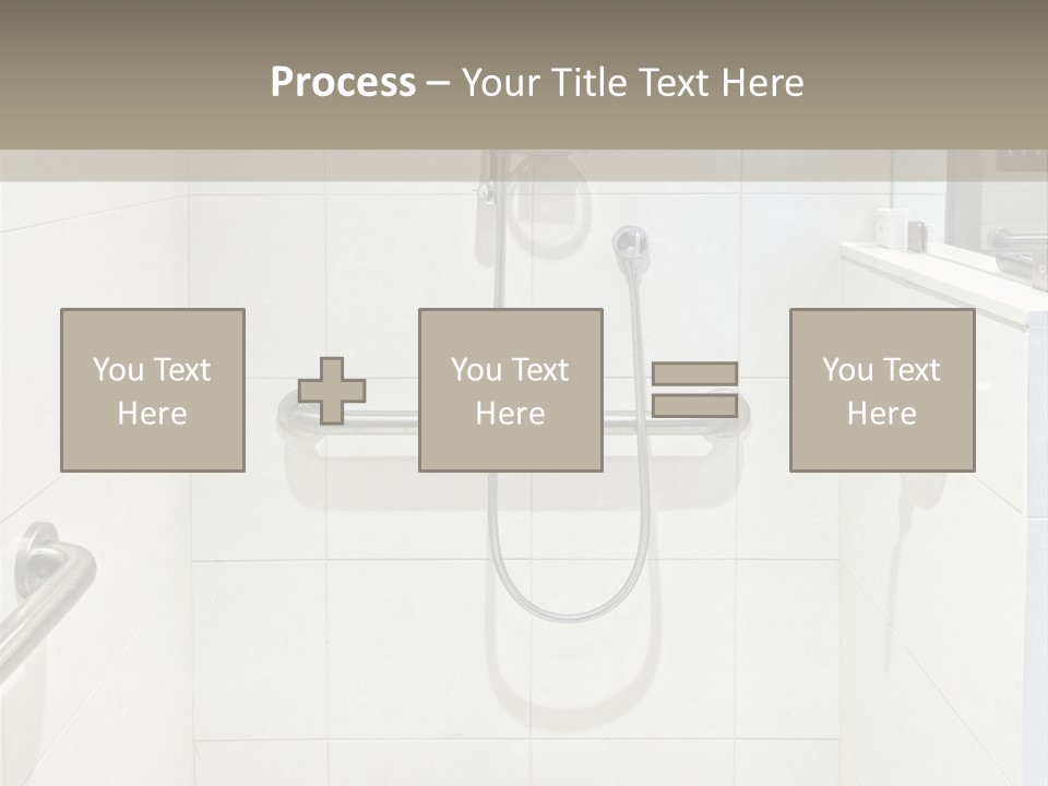 Restroom Wash Bathroom PowerPoint Template
