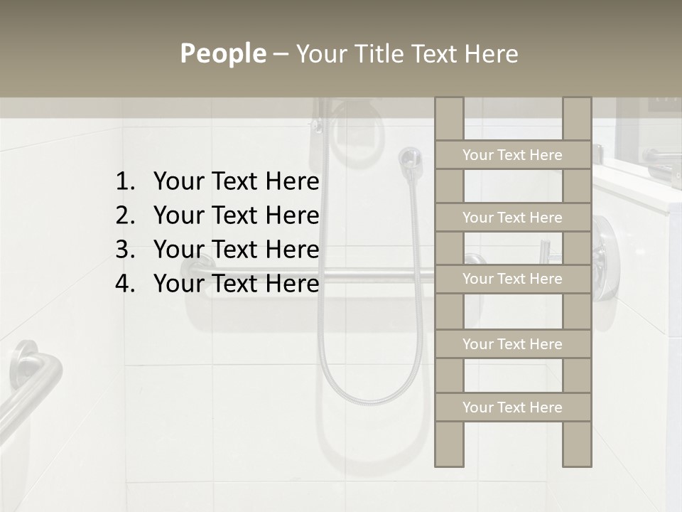 Restroom Wash Bathroom PowerPoint Template
