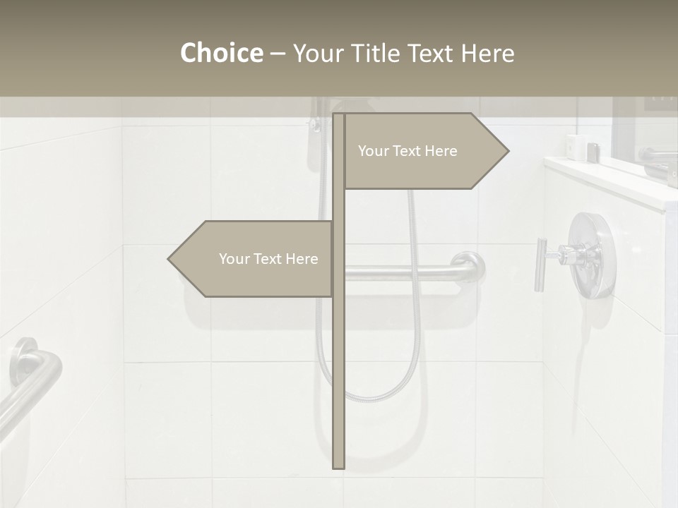 Restroom Wash Bathroom PowerPoint Template