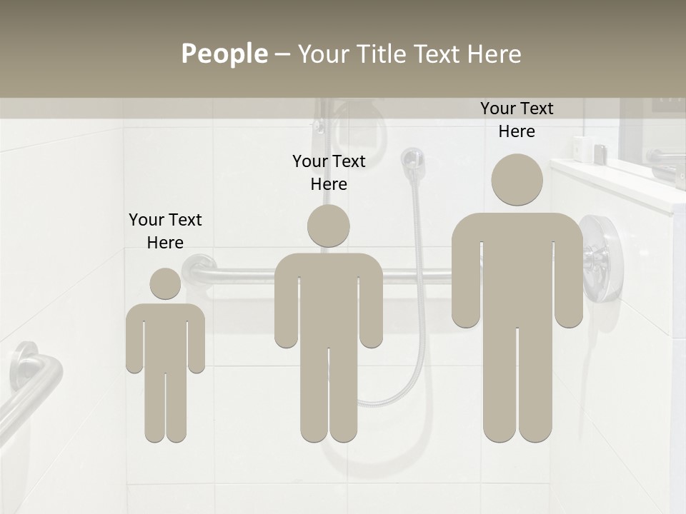 Restroom Wash Bathroom PowerPoint Template