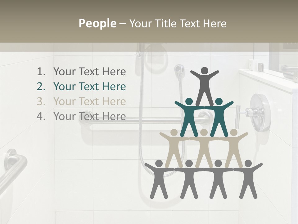 Restroom Wash Bathroom PowerPoint Template