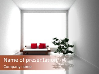 Room Interior Oriental PowerPoint Template