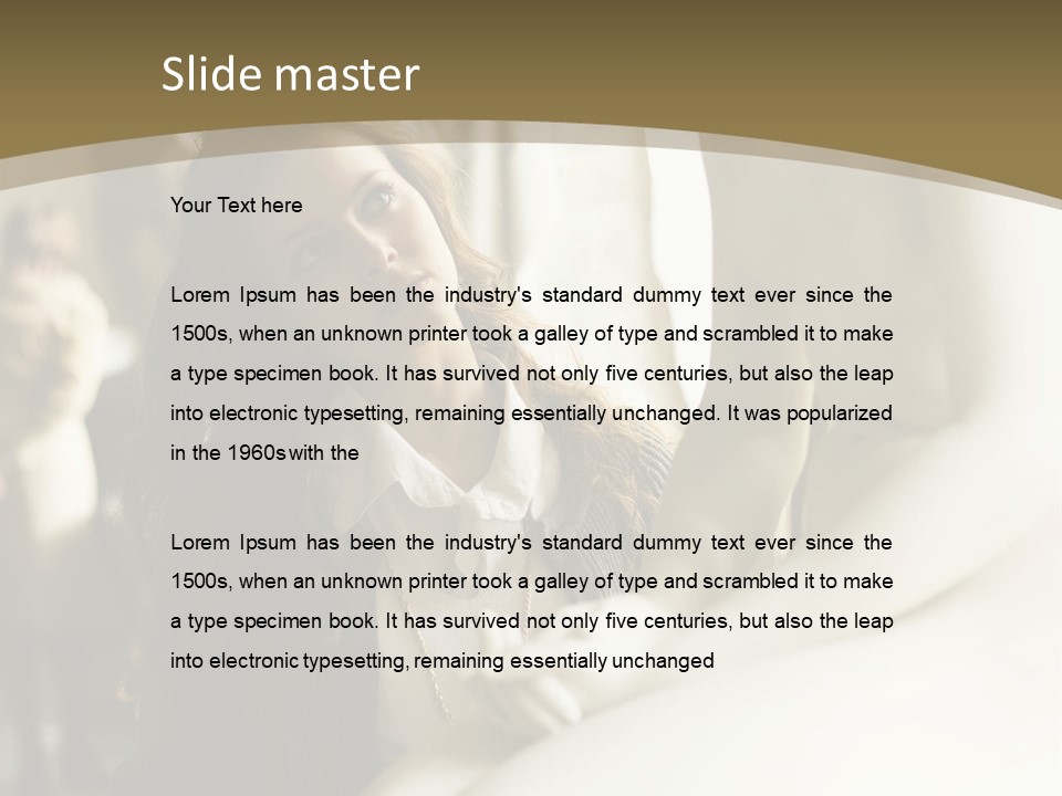 Sculpture Tourism Museum PowerPoint Template