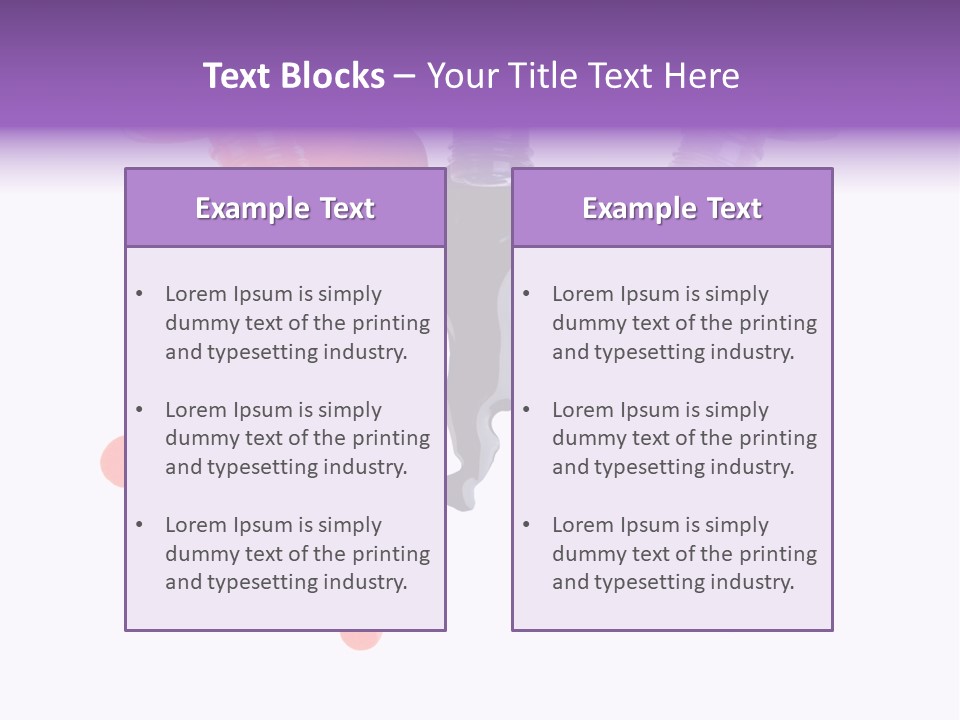 Ceremonial Cosmetics Beauty PowerPoint Template