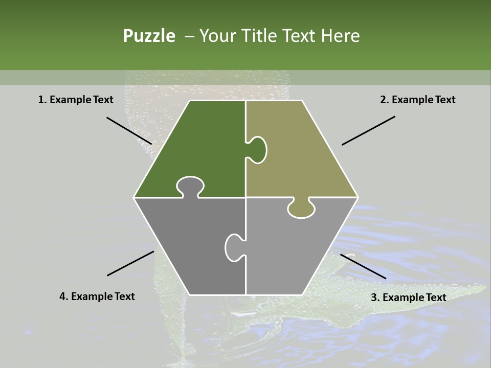 Delicious Reflection Bunch PowerPoint Template