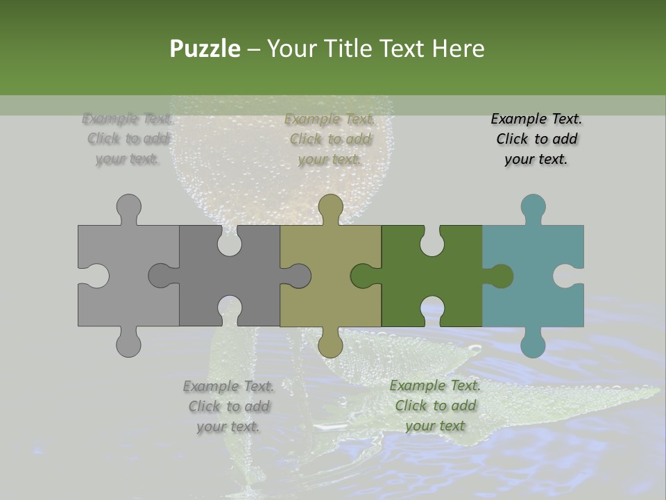 Delicious Reflection Bunch PowerPoint Template