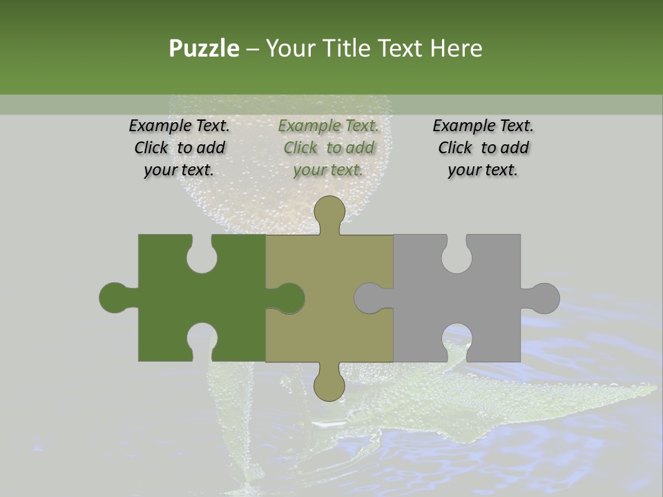 Delicious Reflection Bunch PowerPoint Template