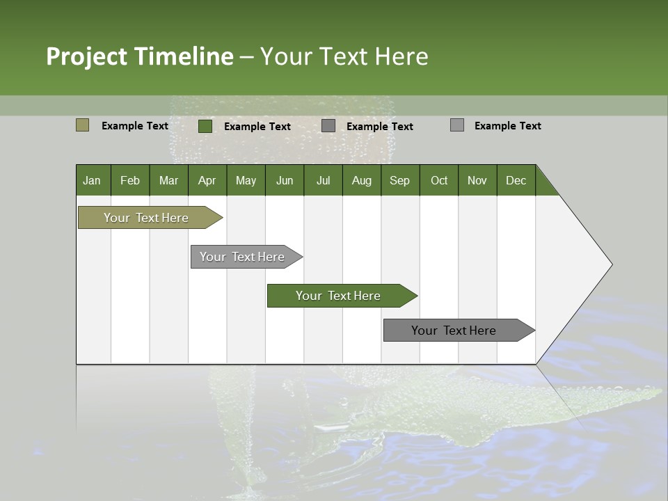 Delicious Reflection Bunch PowerPoint Template