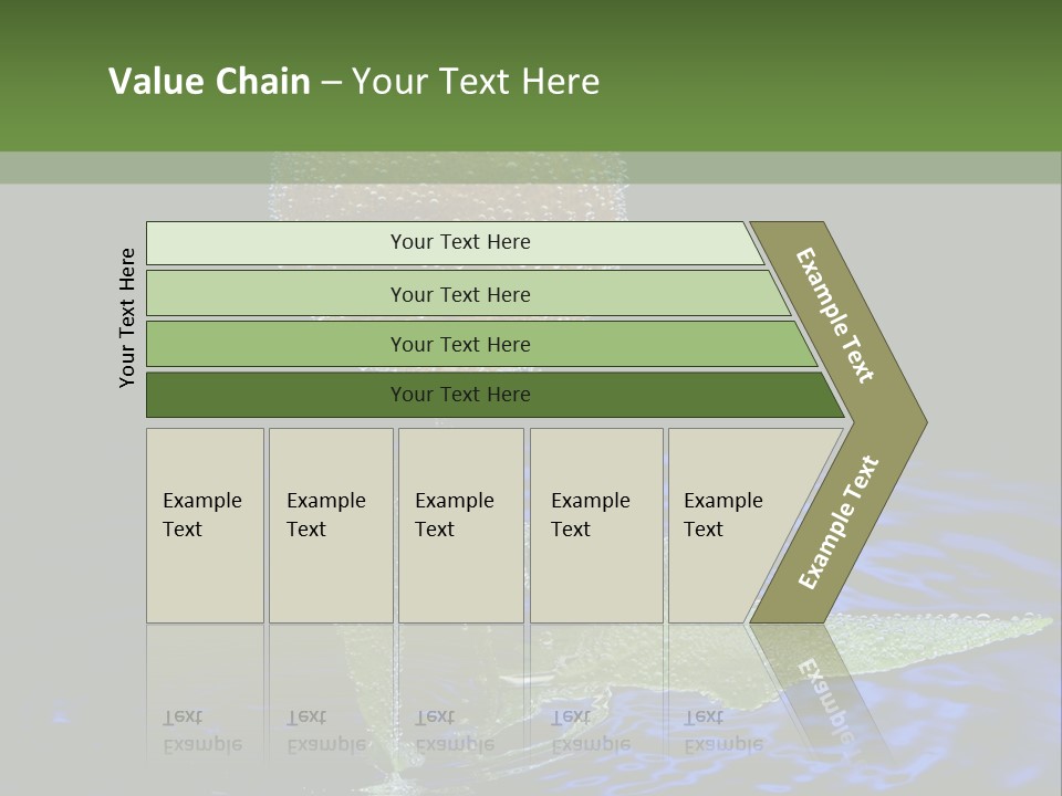 Delicious Reflection Bunch PowerPoint Template