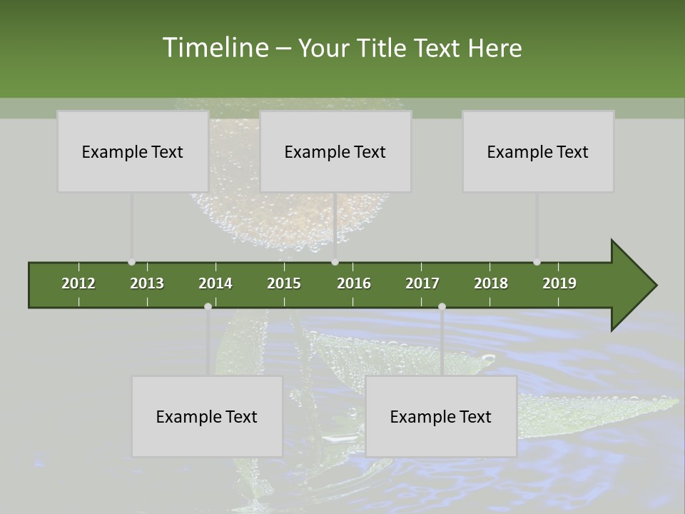 Delicious Reflection Bunch PowerPoint Template